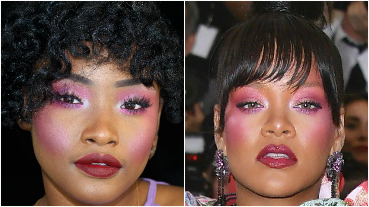 Legitim indre Feje Rihanna's Met Gala Makeup 2017 || KEMIIXO - YouTube