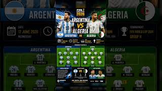 Argentina vs Algeria LIVE | Match Details, Predicted Playing 11 &amp; Winner Prediction | FIFA World Cup