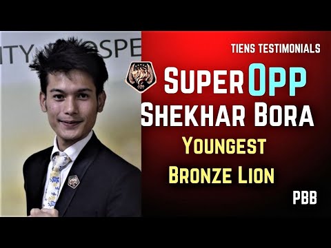 SHEKHAR BORA YOUNGEST BRONZE LION - SUPER OPP PRESENTATION