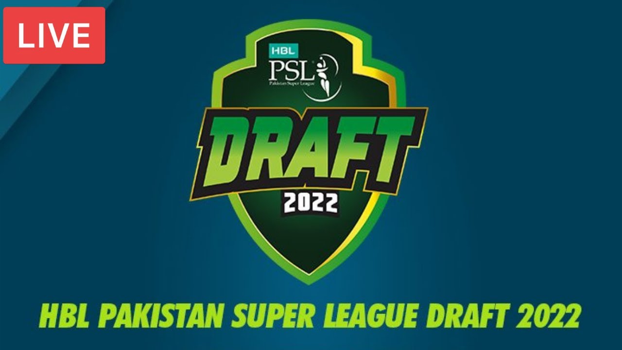 HBL PAKISTAN SUPER LEAGUE MINI DRAFT LIVE PSL 7 Replacement Draft Live PSL 2022 Mini Draft