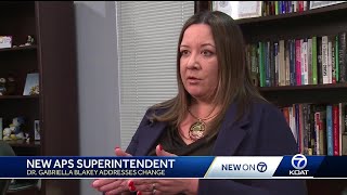 New Albuquerque Public Schools superintendent speaks on goals