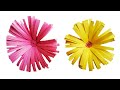 paper craft : make 3 flowers from paper / paper flowers | easy art and craft ideas | handmade