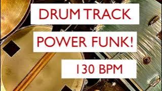 Drum Track Power Funk  Beat 130 BPM