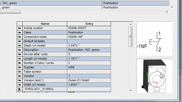 E3.series - Component search dialog