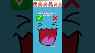 Which Kirby Face Do You Like?