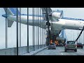 【悲劇】飛行機が墜落する瞬間【墜落】【航空事故】エンジンを間違えて切って、墜落へ！2024