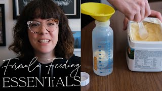 How to make formula feeding easier // bottle feeding must haves