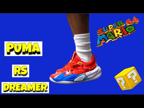 PUMA RS-DREAMER SUPER MARIO 64 ON FOOT REVIEW - YouTube