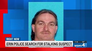 Erin Police asking for help locating suspect wanted for alleged stalking, assault