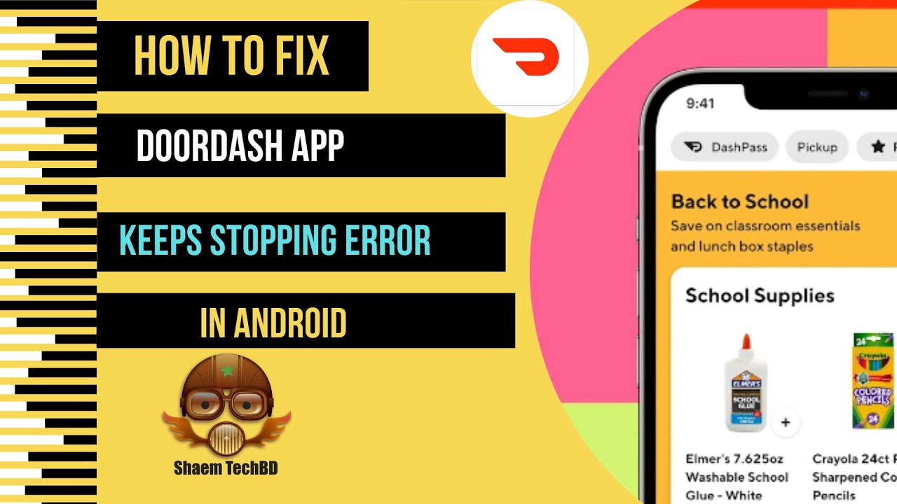 How to Fix DoorDash App Keeps Stopping Error in Android After New ...