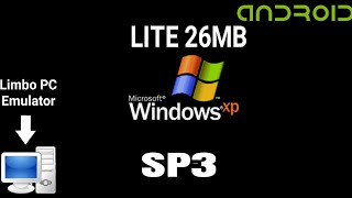 Windows XP SP3 Lite On Android (Limbo PC Emulator) screenshot 4
