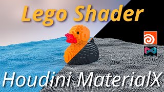 Houdini Tutorial: MaterialX Lego Shader