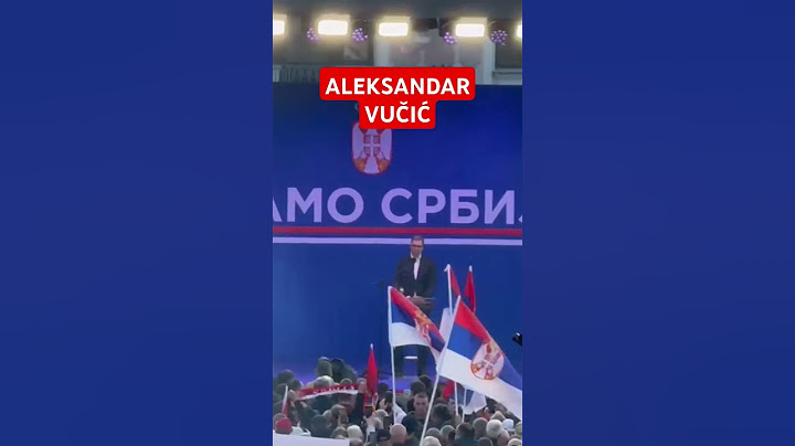 PREDSEDNIK ALEKSANDAR VUČIĆ U NIŠU