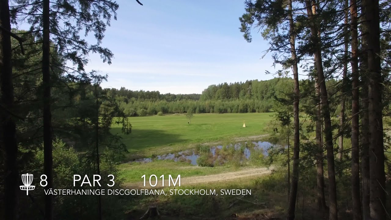 Hål 8 Västerhaninge Discgolfbana
