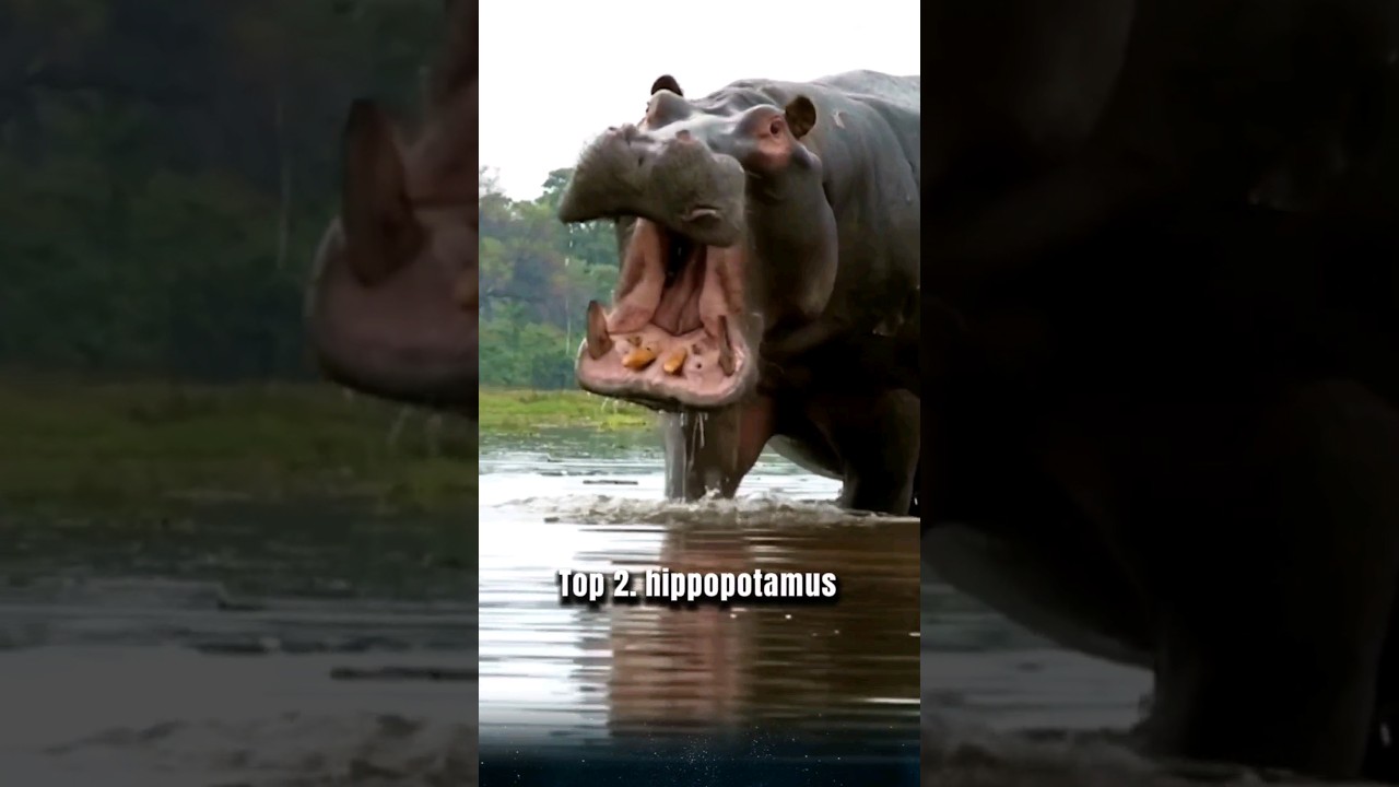 Top 3 animals with the strongest bite in the world. Can you guess which one is number 1?. 