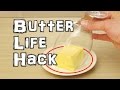 Astuce de vie au beurre