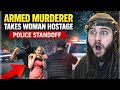 Armed Murderer Takes Woman Hostage | Police Standoff | Banks Reaction