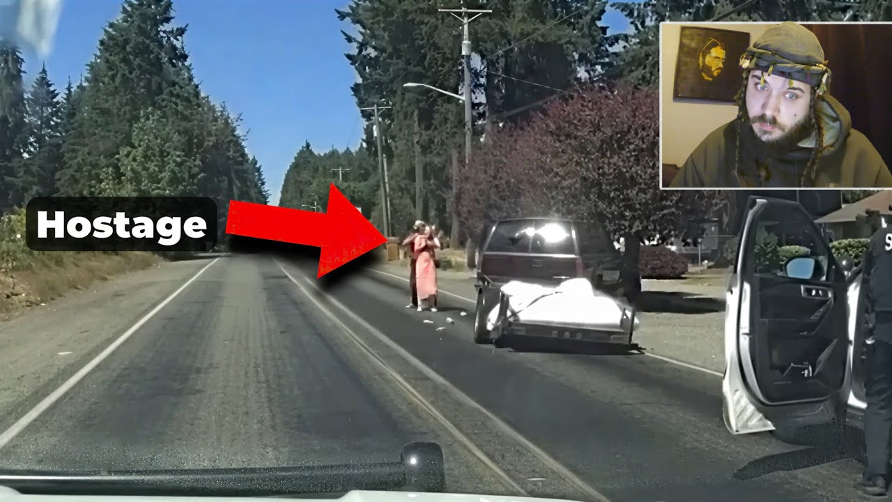 Armed Murderer Takes Woman Hostage | Police Standoff | Banks Reaction