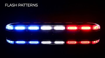 K-Force® Linear 36" Full Size LED Light Bar Flash Patterns