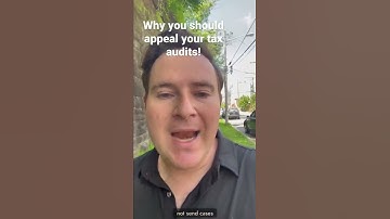 Inside IRS news!  Why you should appeal your tax audits.