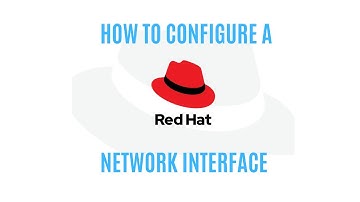 how to configure a redhat network interface.