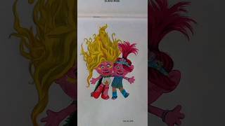 Trolls Band Together Poppy and Viva Drawing ✨️👸🏼