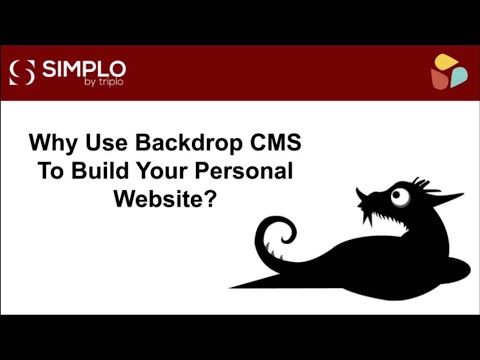 Why use Backdrop CMS to build your personal or professional website?