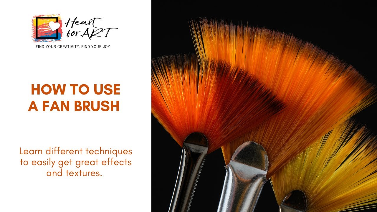 How To Use A Fan Brush You