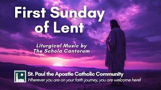 1st Sunday of Lent 11:30AM Mass -  (February 22, 2026)