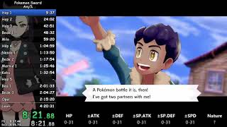 Pokemon Sword Any% in 4:16:42