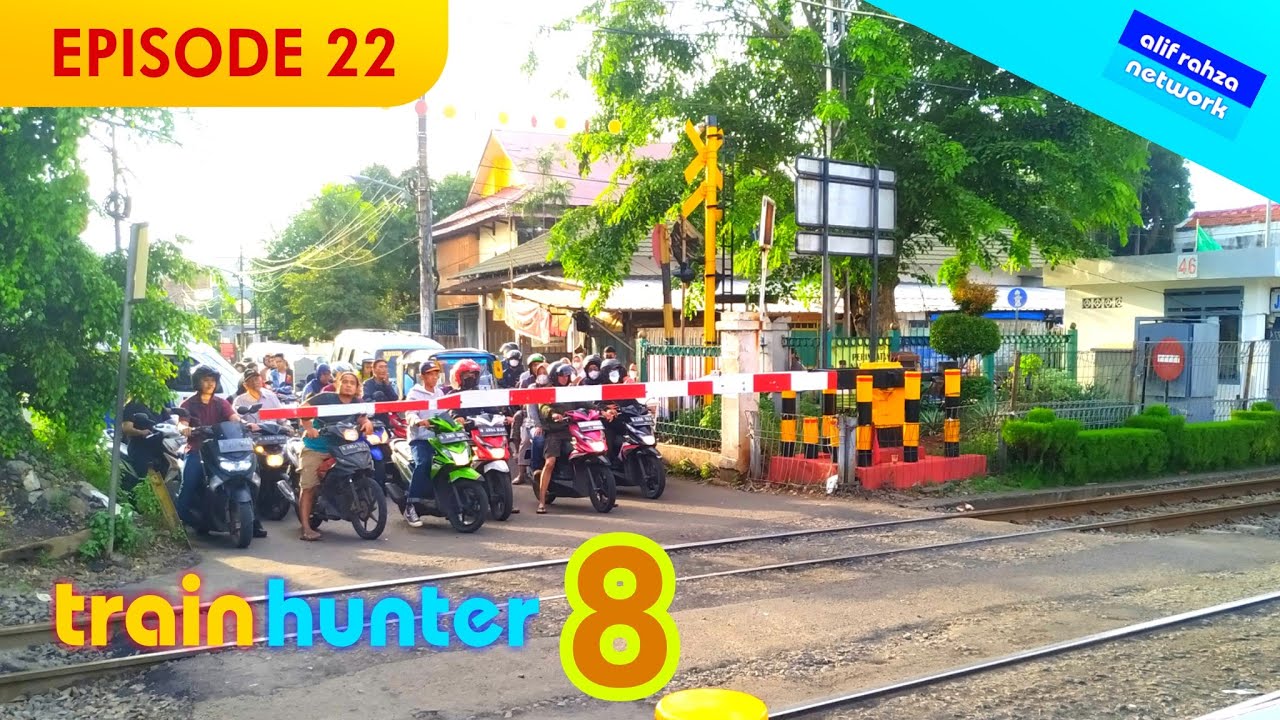 PALANG BARU JPL 46 Perlintasan kereta api Pondok Jati Pisangan Baru