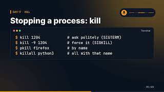 Learn Linux in 30 Days — Day 17: Processes
