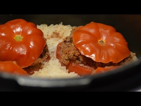 Tomates Farcies Riz Au Cookeo Recettes Faciles Rapides Au Cookeo