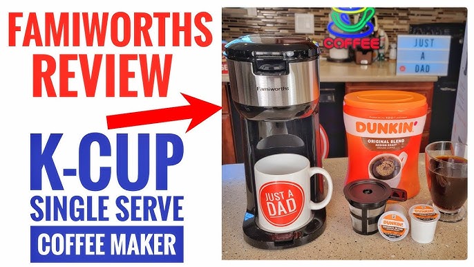 Farberware SINGLE SERVE BREWER K-Cup Capsule #201762 Compact Coffee Maker  NEW