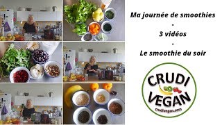 Ma journée de smoothies - le smoothie du soir pour un bon sommeil 