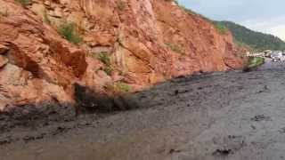 Colorado Mudslide Flash flood US Highway 24  from cellar phone 20130710 152412