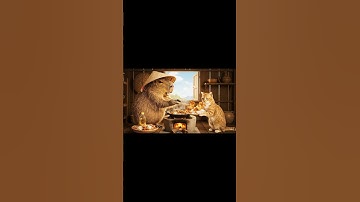 Capybara và mèo chiên cua #capybara #funny #shorts #capy #chuotlang #animals