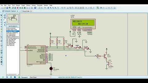 Relógio despertador PIC LCD