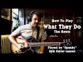 How To Play What They Do by The Roots - R&B Spanky Alford Guitar Lesson