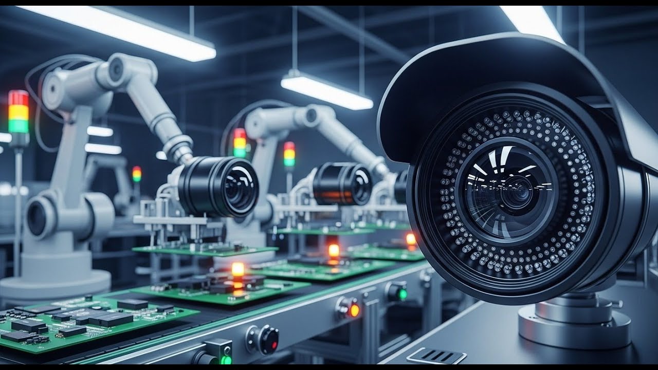 CCTV Camera Manufacturing Factory Process | How Security Cameras Are ...