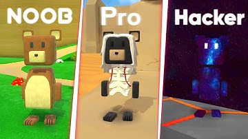 Noob VS Pro VS Hacker in Super Bear Adventure