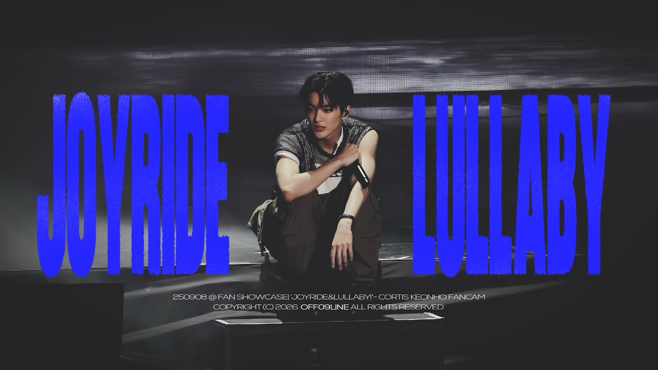 [4K FANCAM] 250908 CORTIS KEONHO 건호 - ‘JOYRIDE LULLABY’ 직캠 @ RELEASE PARTY