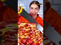 Fake Chocolate Pizza🍕 VS Real 🍕 Challenge Part 38 #shorts #youtubeshorts #trending #caketraining