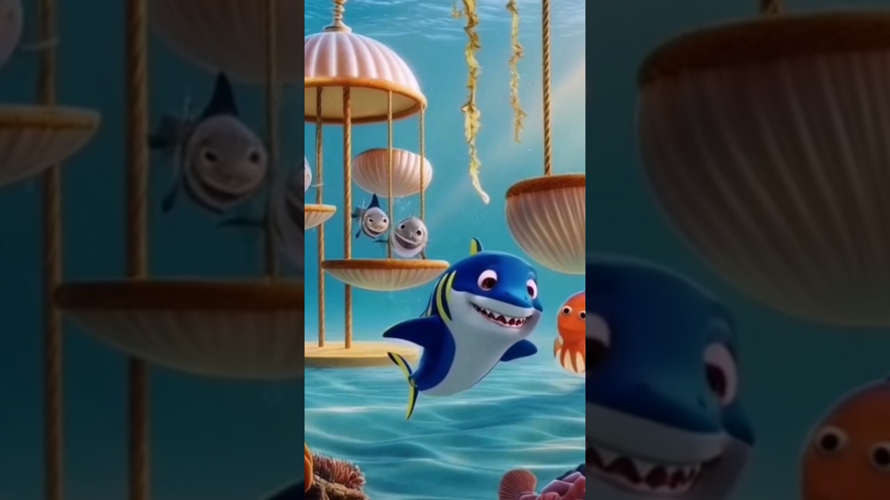 Five Little Baby Shark Dance Rhymes l English Rhymes for babies l Hindi rhymes for baby I kids Rhyme