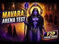 Mavara Arena Test — Can She Carry Early Game Arena?! -- F2P FROM ZERO