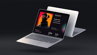 Open Laptop Close Up Mockup Video - After Effects Template Open Laptop Close Up Mockup Video - After Effects Template