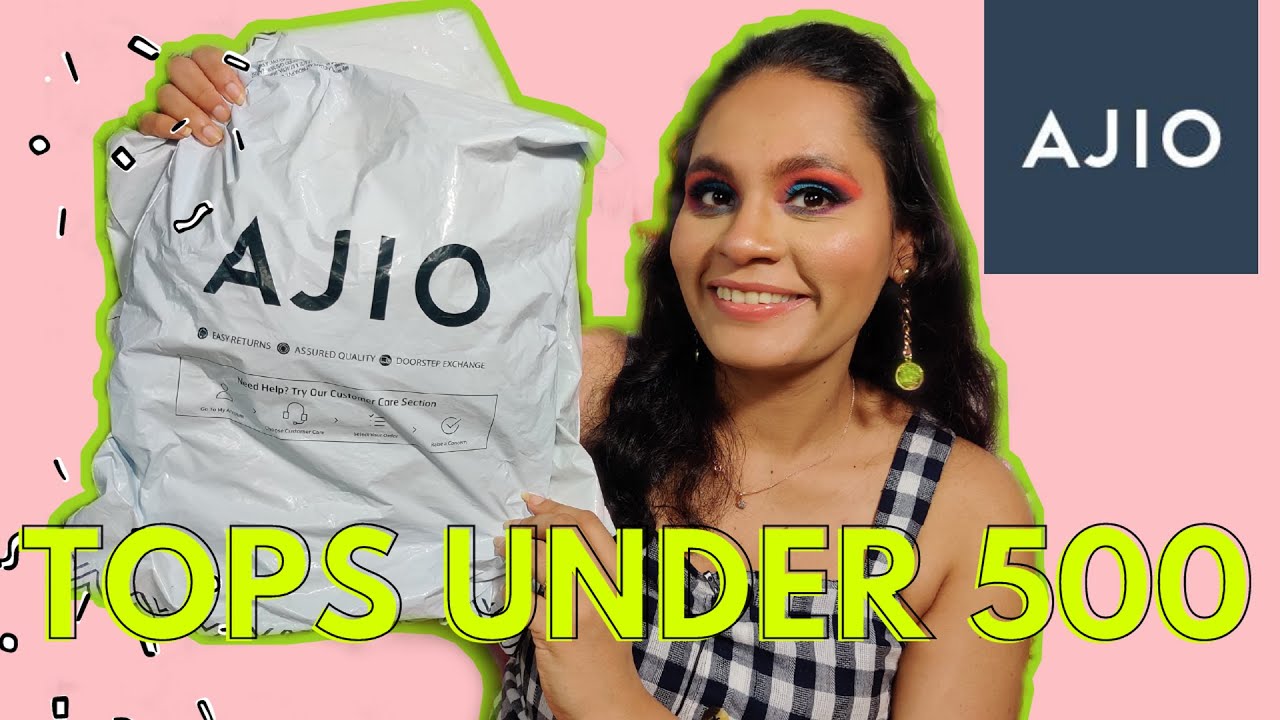 Huge AJIO Haul | Best Tops Under 500 | Ajio try on haul 2021 