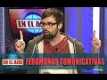 Ricardo Moure debate En el aire si podemos comunicarnos mediantes olores corporales