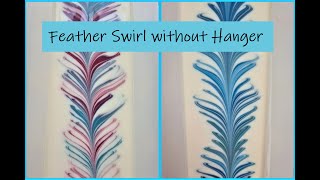 Feather Swirl without Hanger