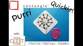 Purri | Zentangle® Quickie